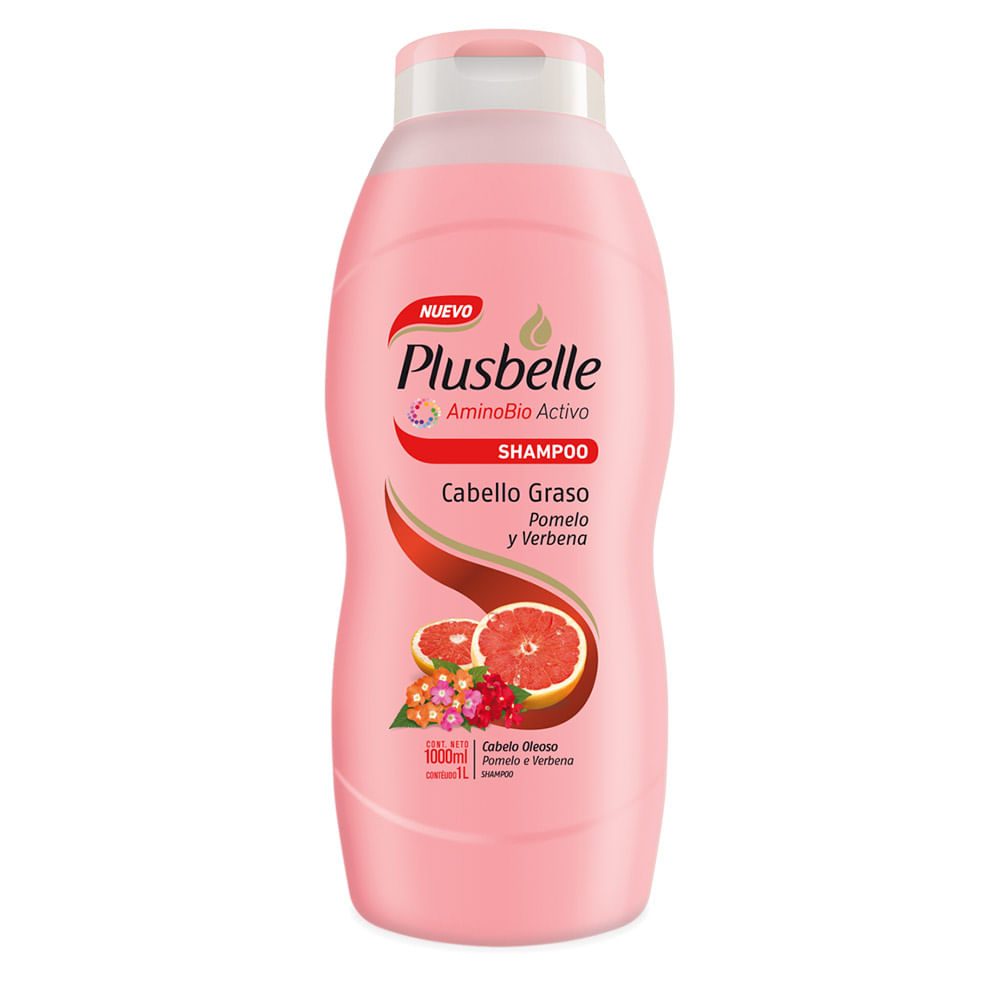 Shampoo Cabello Graso Plusbelle 1lt Walmart WalmartAr