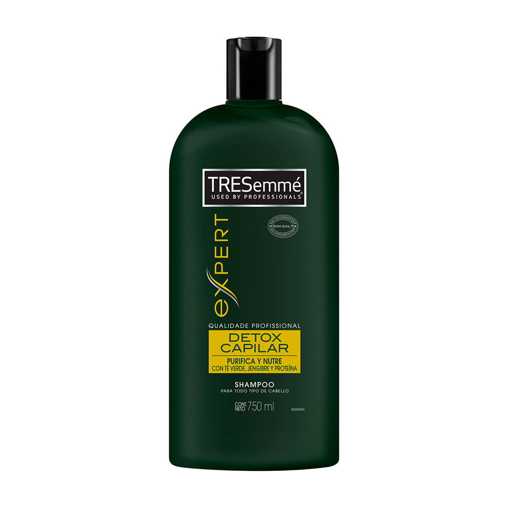 Shampoo Tresemmé Detox Capilar 750 Ml Walmart WalmartAr