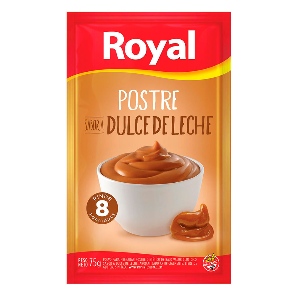 Postre Royal Dulce De Leche 75 Gr Walmart Walmartar