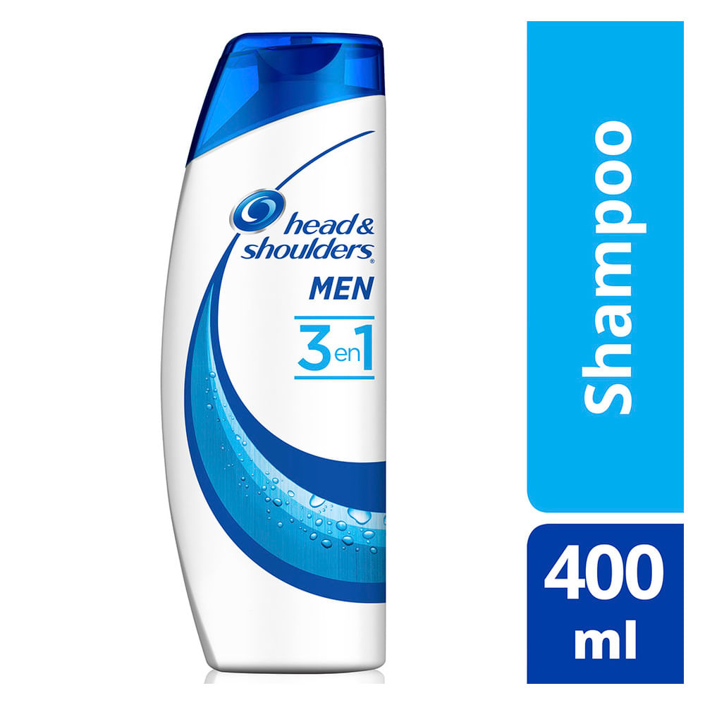 Shampoo Anticaspa 3en1 Para Hombres Head & Shoulders 400ml