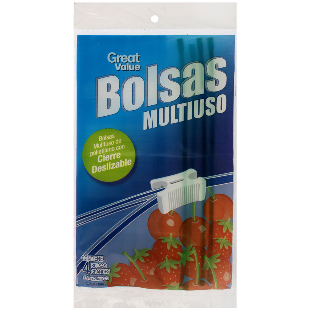 bolsas great value walmart