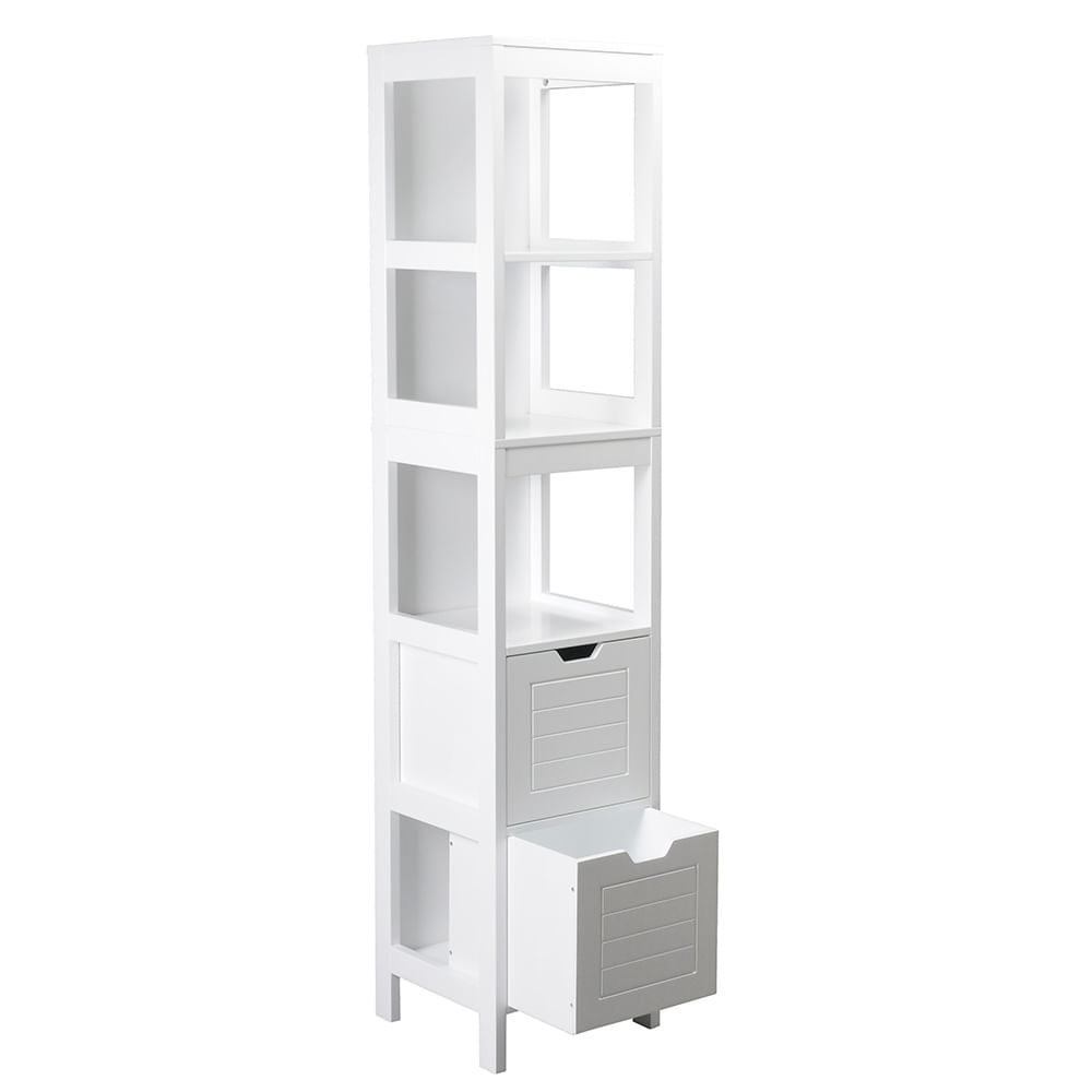 Gabinete Alto Con 2 Cajones Y 3 Estantes Mainstays - Walmart - WalmartAr
