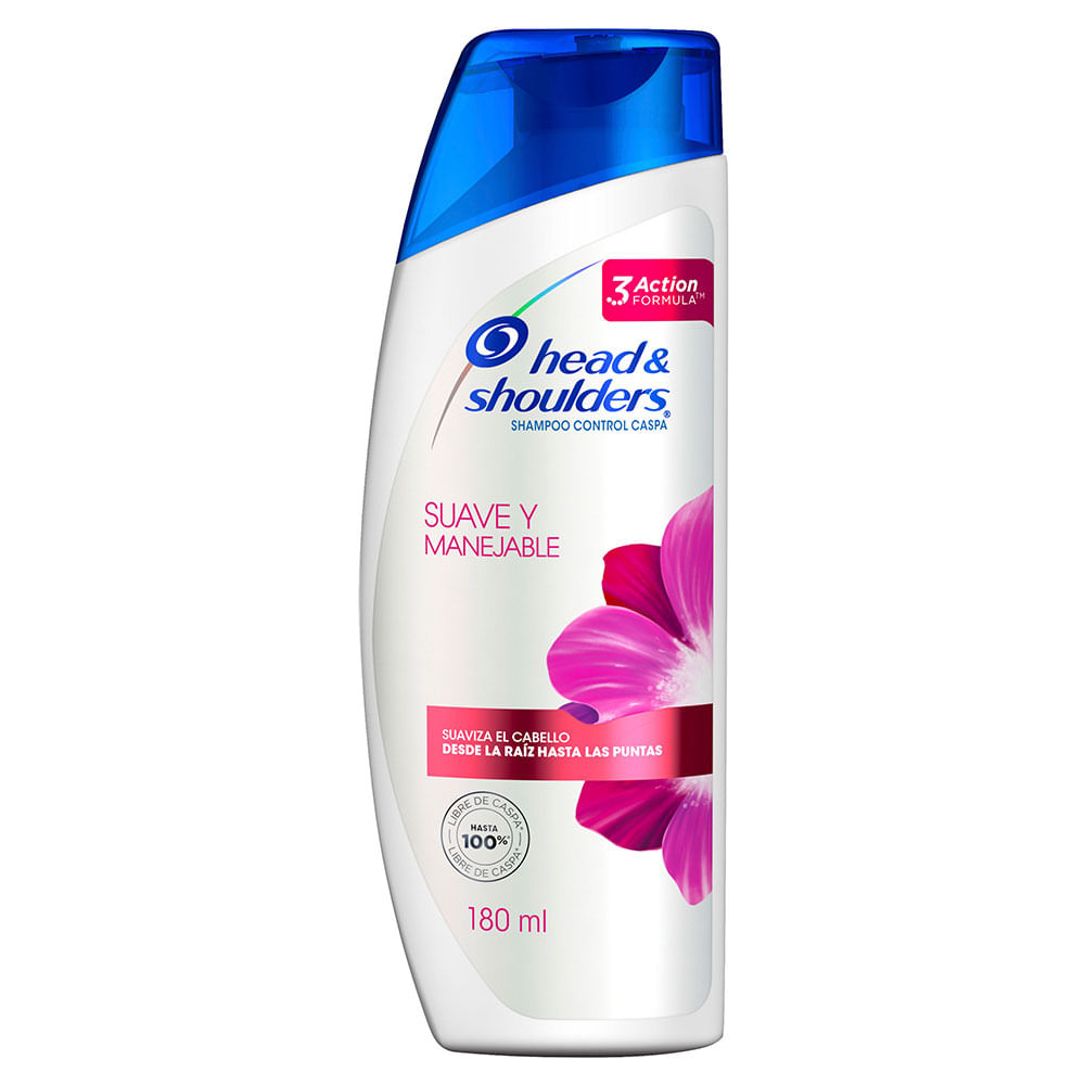 Shampoo Head & Shoulders Suave Y Manejable 180ml Walmart