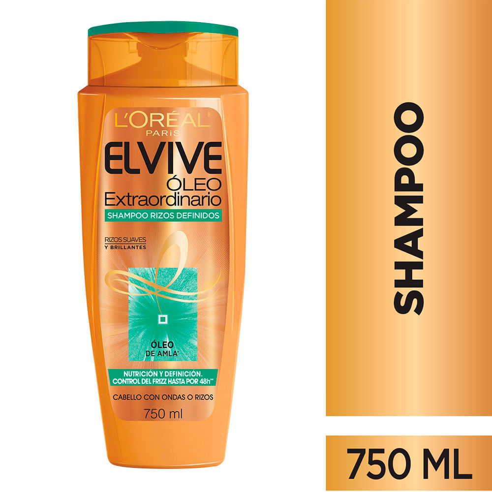 Shampoo Oleo Extraordinario Rizos Definidos Elvive Loreal