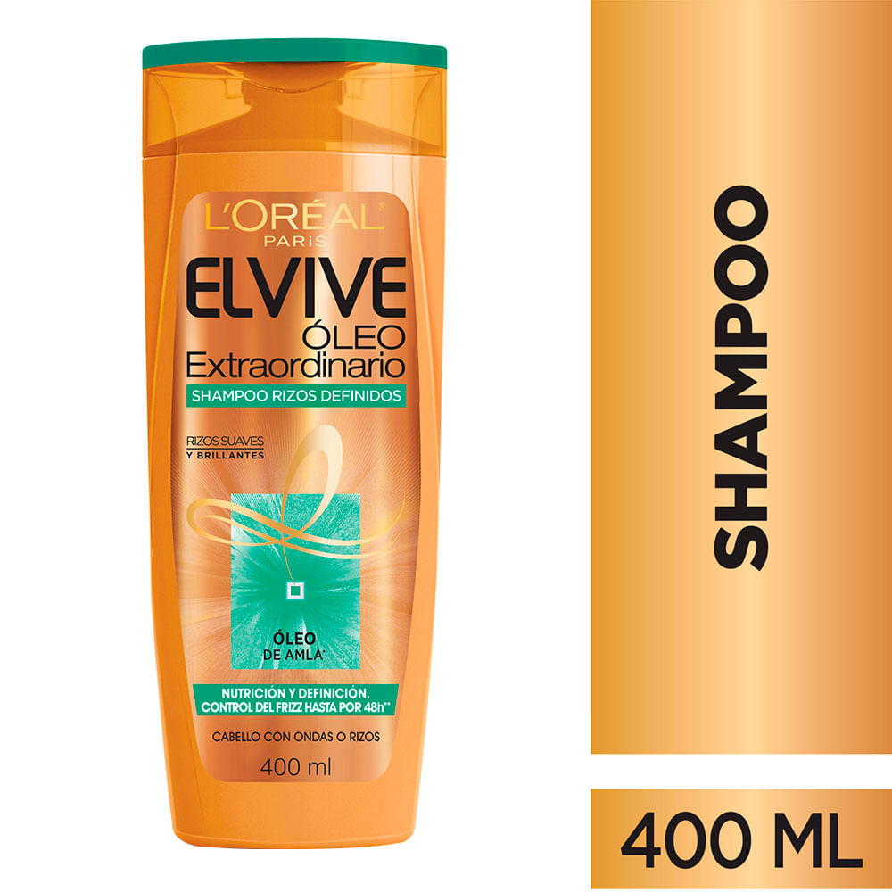 Shampoo Oleo Extraordinario Rizos Definidos Elvive Loreal