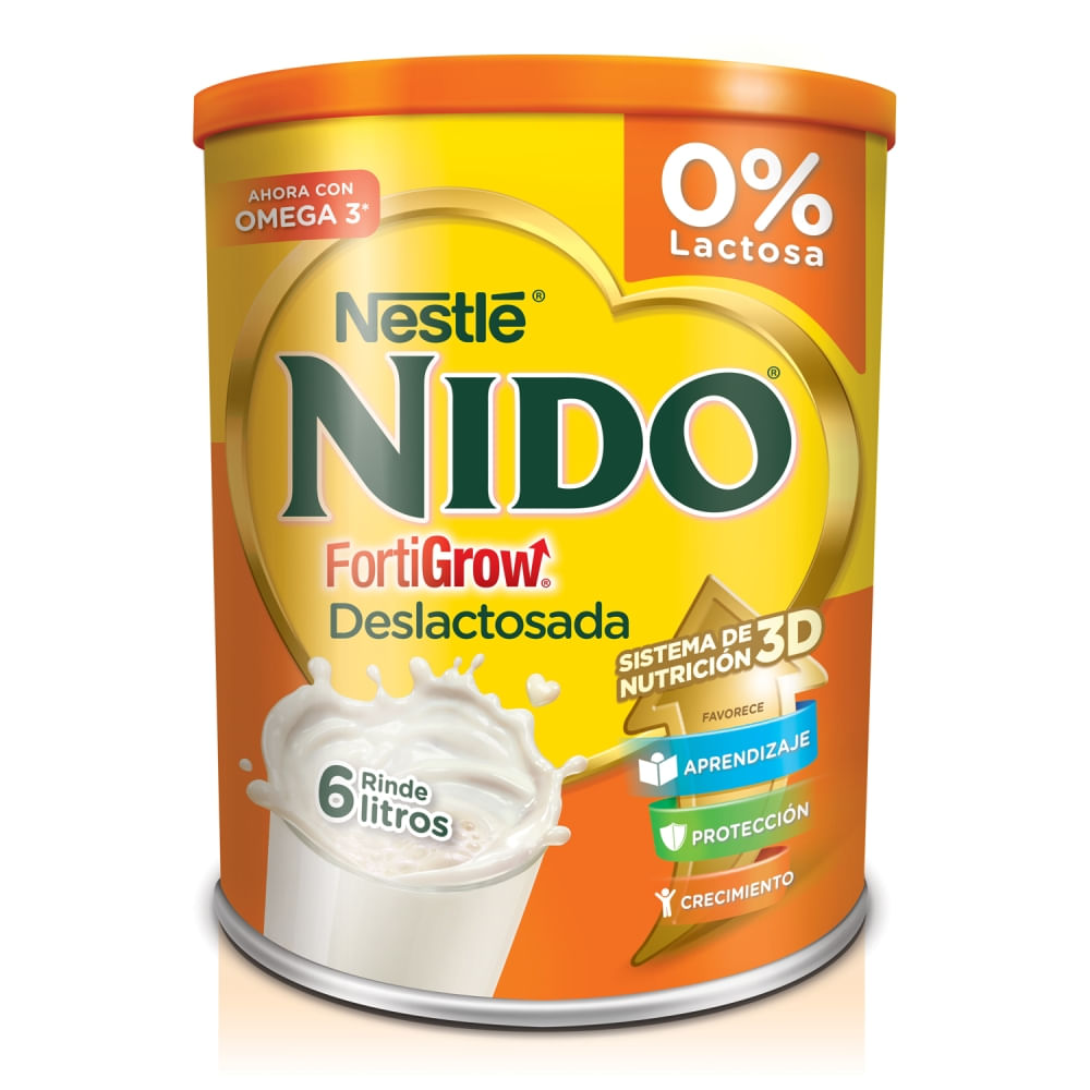 Leche En Polvo Nido Fortigrow Deslactosada X 800gr - Walmart - WalmartAr