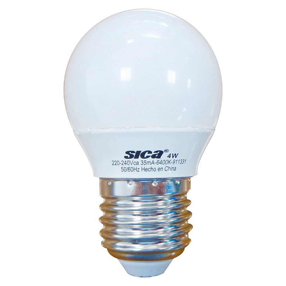 lampara gota 4 w luz dia walmart