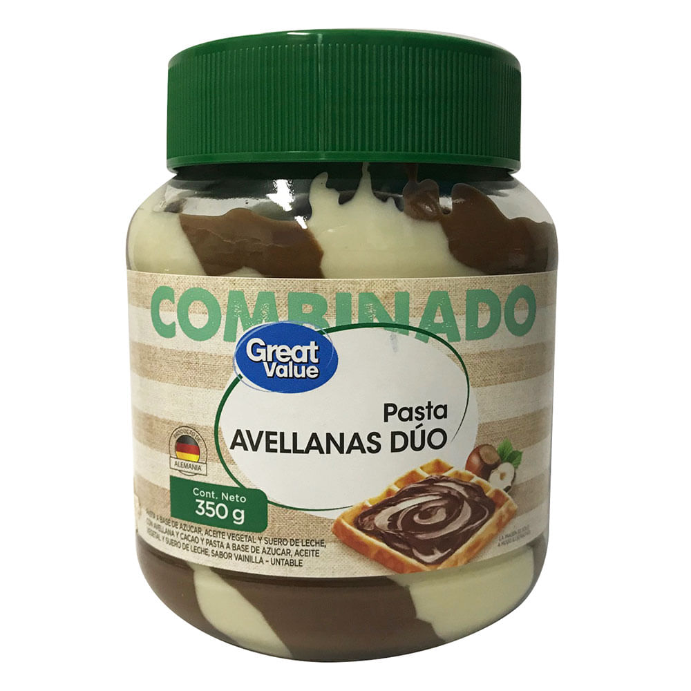 Pasta De Avellana Duo Great Value 350gr Walmart WalmartAr
