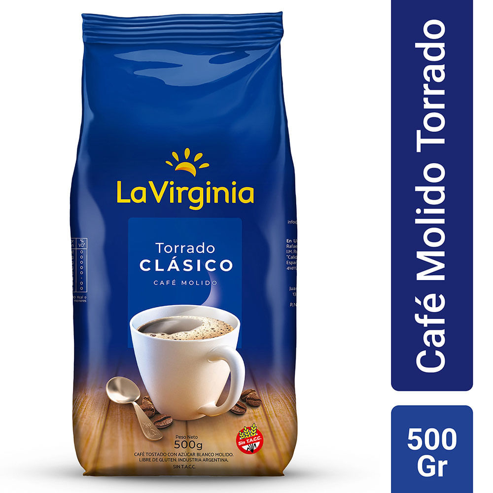 Café Molido La Virginia Torrado 500 Gr Walmart WalmartAr