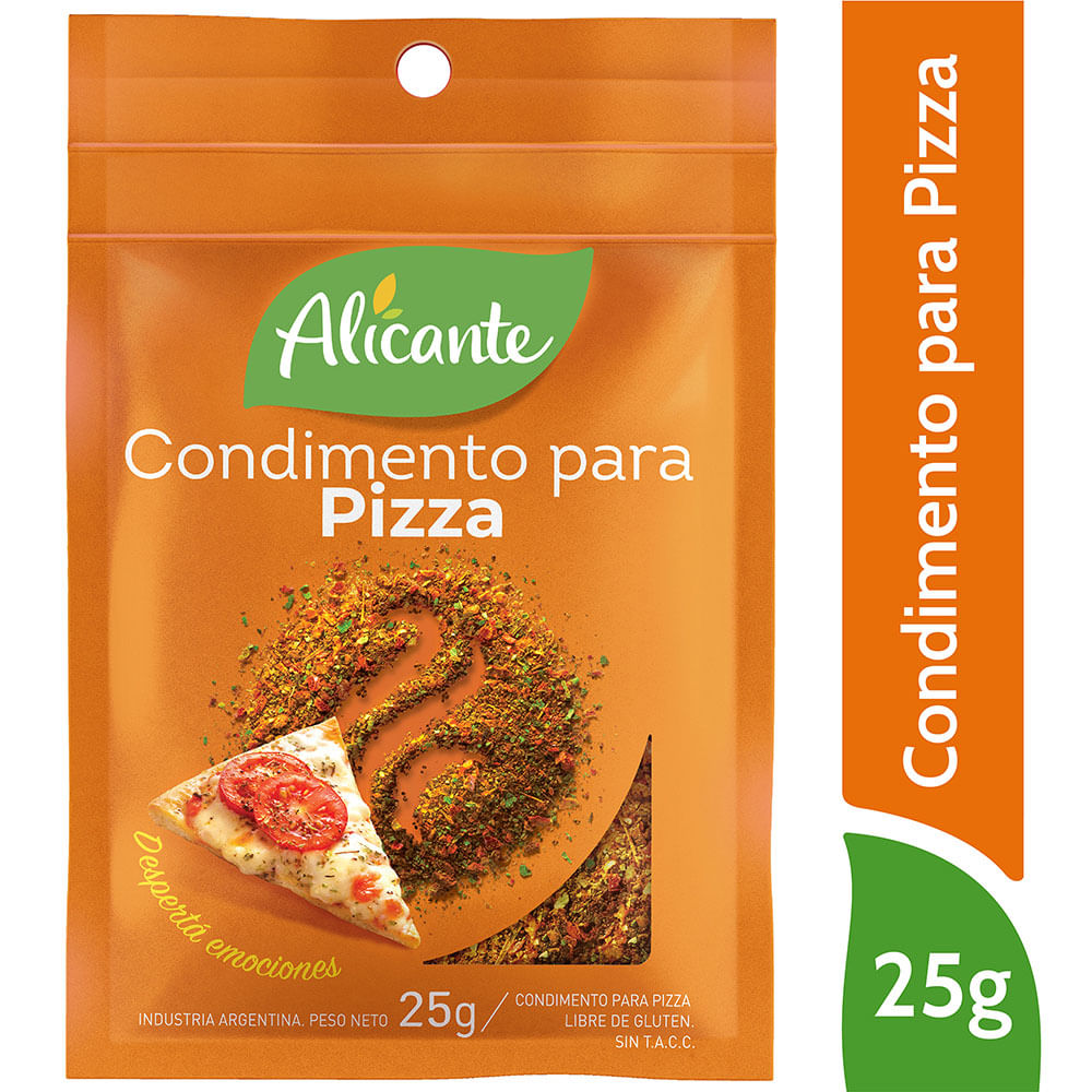 Condimento Para Pizza Alicante 25 Gr Walmart Walmartar
