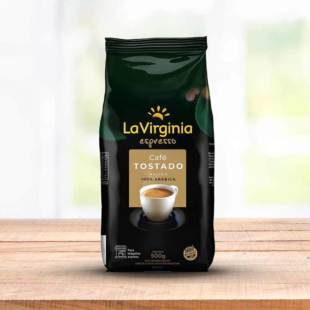 Café Tostado La Virginia Espresso 500 Gr Walmart WalmartAr