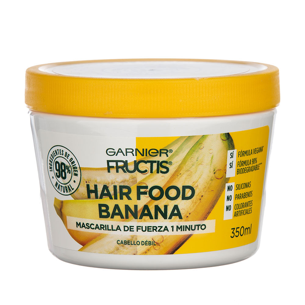 Tratamiento Fructis Hairfood Máscara De Fuerza 350ml