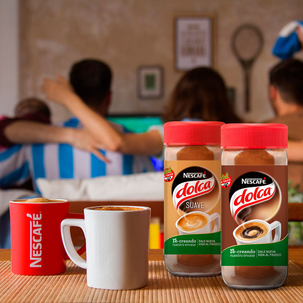 Cafe Instantaneo Para Batir Nescafe Dolca 50 Gr Walmart